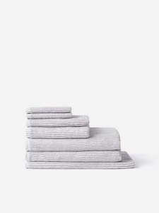 Citta Essentials Bathroom: Stripe Cotton Towel Bundle