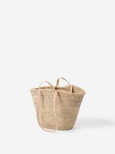Moroccan Basket w/Long Handles
