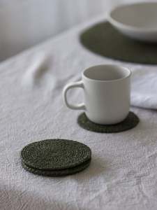 Woven Coaster Set/4