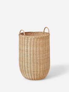 Laundry: Round Rattan Laundry Basket