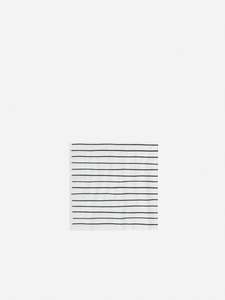 Stripe Dinner Napkin Pack/20