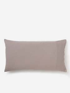 Pillowcases: Pansy Linen Lodge Pillowcase Pair