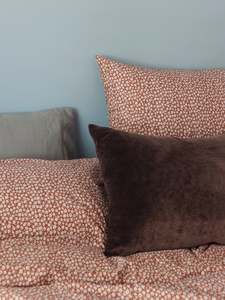 Forget Me Not Organic Cotton Euro Pillowcase