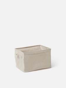 Collapsible Canvas Storage Basket