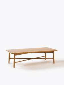 Radial Rectangular Coffee Table