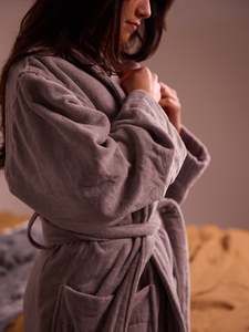 Citta Essentials: Velour Cotton Robe