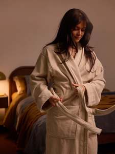 Velour Cotton Robe