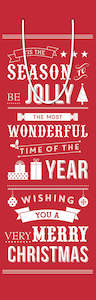 Greeting Cards: Xmas Bottle Bag $3.99