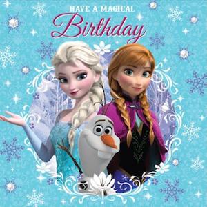 Greeting Cards: LARGE CARD 499 FROZEN