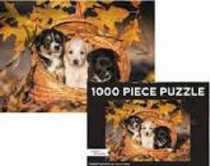 Games Toys: Jigsaw 1000 pc Puzzle Puppies