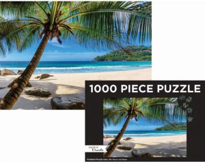 Games Toys: Jigsaw 1000 pc Puzzle - Tropical Beach