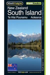 Maps: Kiwimaps Pathfinder South Island Map