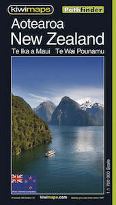 Kiwimaps Pathfinder Aotearoa New Zealand Map