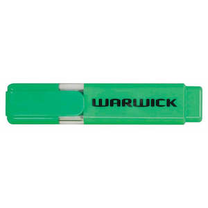 Writing: Warwick Highlighter Stubby Green