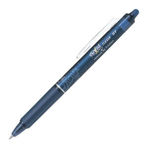 Writing: Pilot Frixion Clicker Erasable Fine Blue Black
