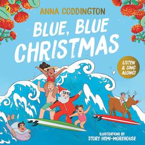 Board Books: Blue Blue Christmas Anna Coddington