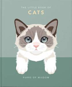 Humour: LITTLE BOOK OF CATS: Purrs of Wisdom