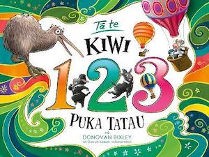 Childrens Picture Books: Ta te Kiwi 123 Puka Tatau Donovan Bixley