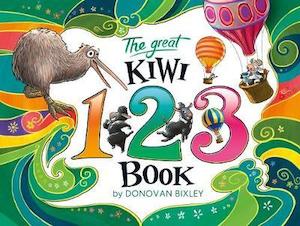 Donovan Bixley Books: The Great Kiwi 123 Book Donovan Bixley