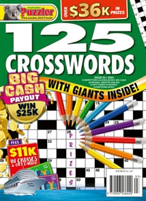 Puzzle Books Online: Puzzler 125 Crosswords Magazine