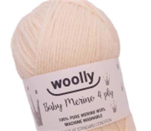 Woolly Yarn 1: Woolly Baby Merino 4 Ply