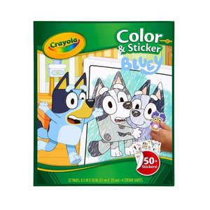 Art Colouring: Crayola Colour & Sticker Bluey