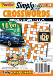 Puzzler Puzzle Books: Puzzler Simply Crosswords