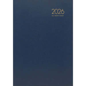 2026 Diary Collins Windsor A5 Week to View Navy