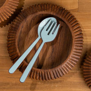 Products: Alder Enamel Salad Servers