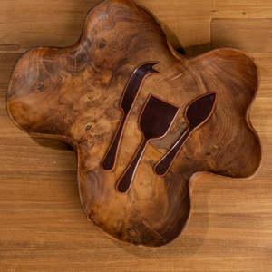 Alder Enamel Cheese Set