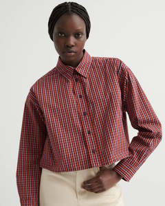 Fashion: Lauren Shirt | Maroon Check