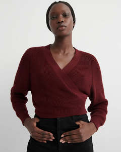 Fashion: Composure Cardigan | Maroon