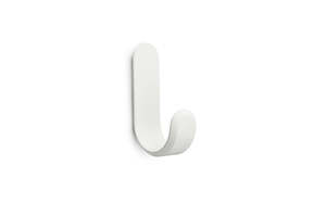 Bathroom: Curve Hook - White