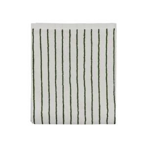 Raita Towel Medium - Offwhite/ Green