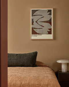 Bedroom: Sutton Cushion 40 x 90 | Olive | Feather Filled