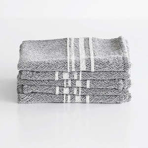 Barrydale Weavers: Barrydale Weavers Napkin - Charcoal