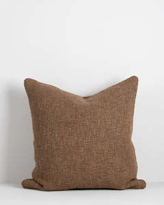 Homewares: Cyprian Cushion 50 x 50 | Cocoa | Feather Inner