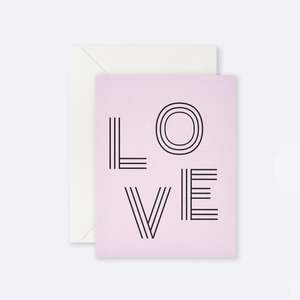 Lettuce: Love Stripe Letters