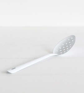 Enamel Perforated Spoon - 30cm