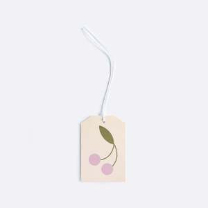 Lettuce: Gift Tag - Cherries Lilac