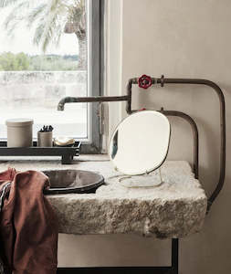 Pond Table Mirror - Brass