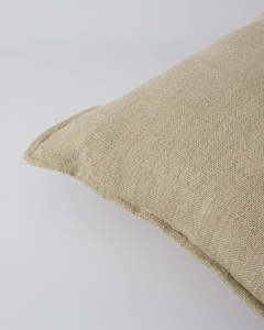 Furtex: Flaxmill Cushion Feather inner - Doeskin 50 x 50cm