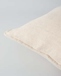 Flaxmill Cushion Feather inner - Nude 50 x 50cm