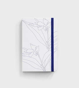 Lettuce: Hardcover Notebook Blue Jasmine