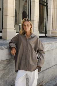 Boxy Shirt | Fog