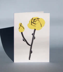Stationery: Yellow Rose
