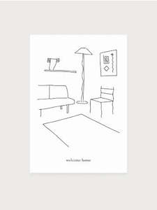 Postcard - welcome home