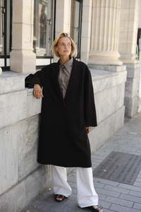 Products: Classic Coat | Liquorice
