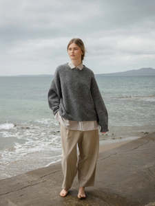 Pants: Effortless Twill Pant