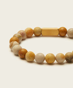 Inner Peace Bracelet with Fossil Coral (Limited Edition)